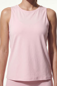 Zelocity Quick Dry Contour Tank Top - Pale Lilac — thumbnail 5